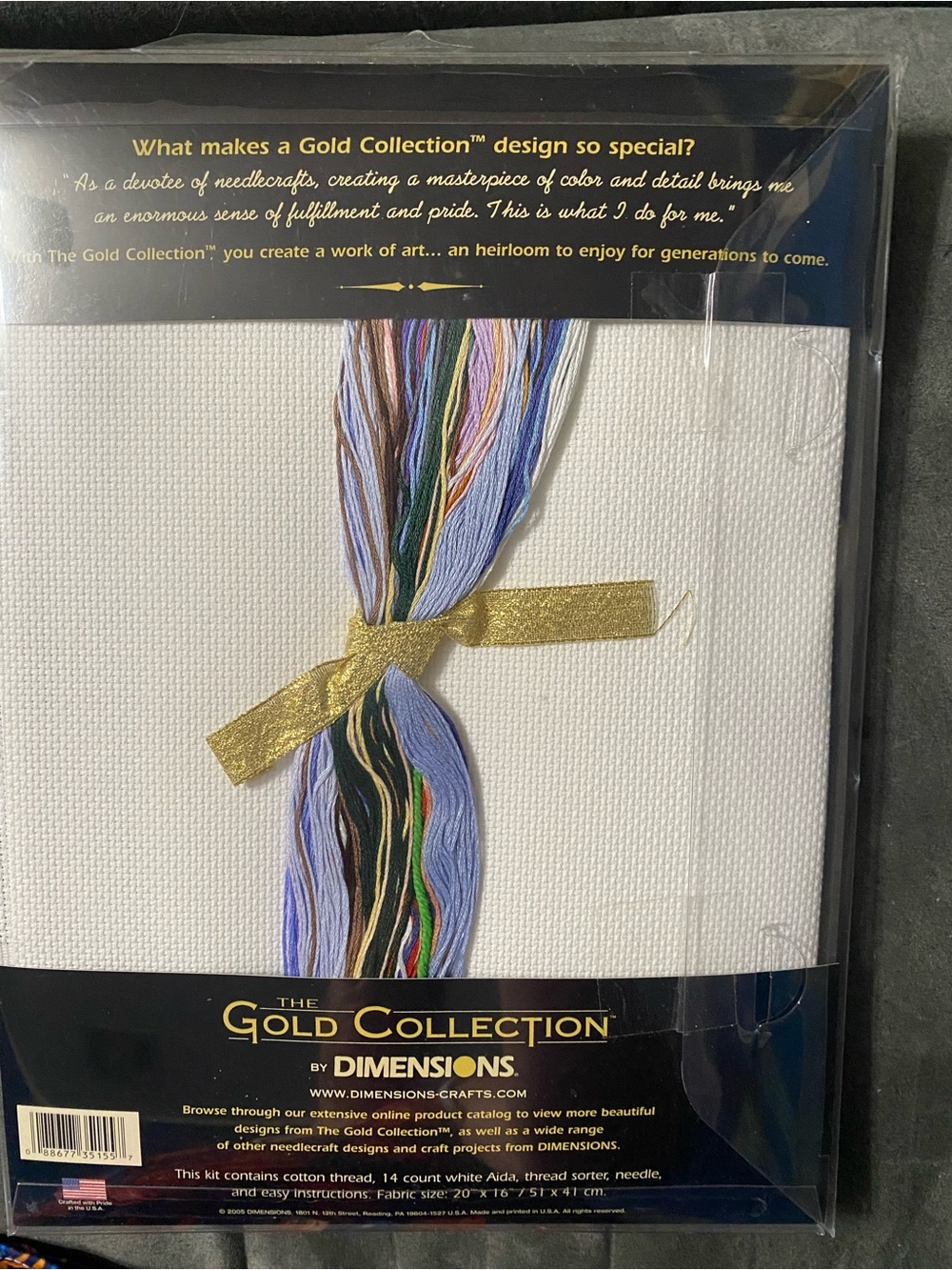 Dimensions The Gold Collection "Winter Memories" Cross Stitch Kit 16 x 12 new - Picture 4 of 4